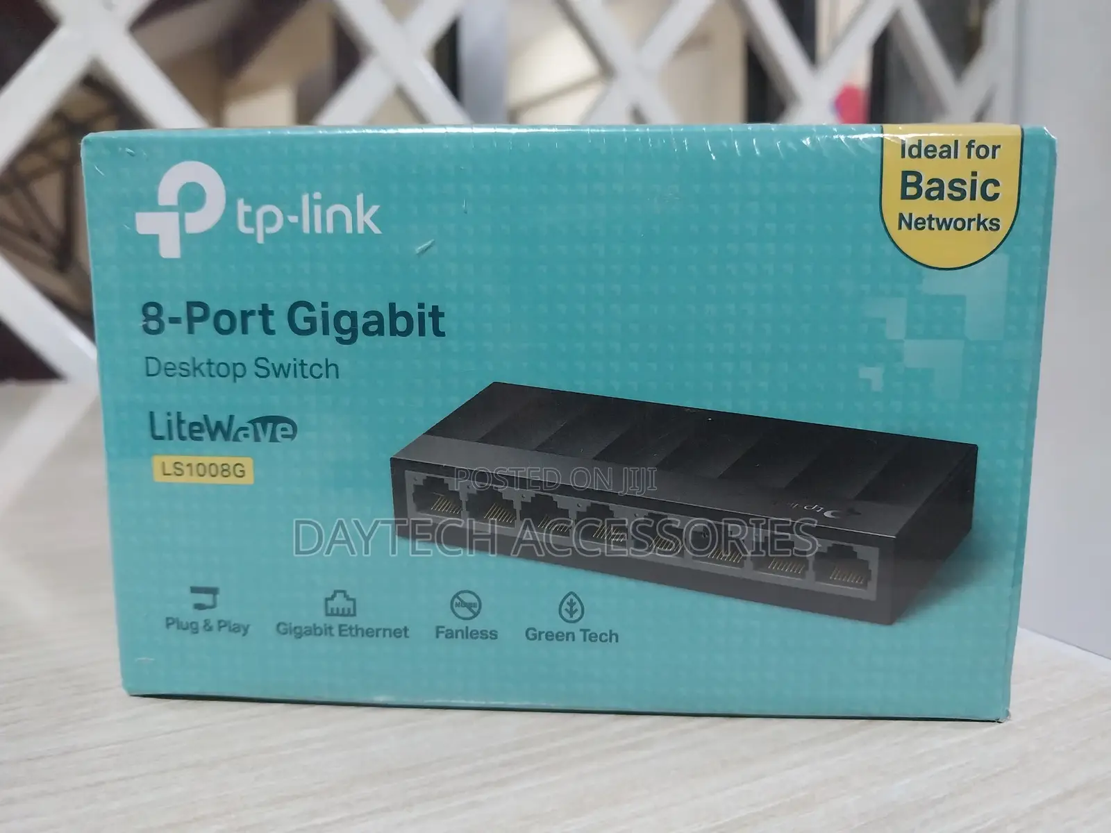 Tplink 8-Port Gigabit Desktop Switch – Ls1008g