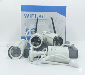 5g Wireless Wifi Indoor Security CCTV Camera 4 Channel Kit