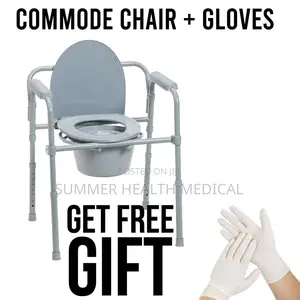 Commode Chair + Gloves