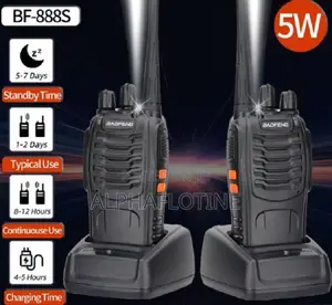 Aset of Pair Baofeng Bf-888s Walkie Talkie