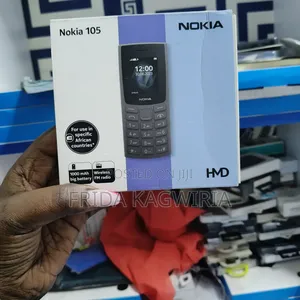 New Nokia 105 4G Black