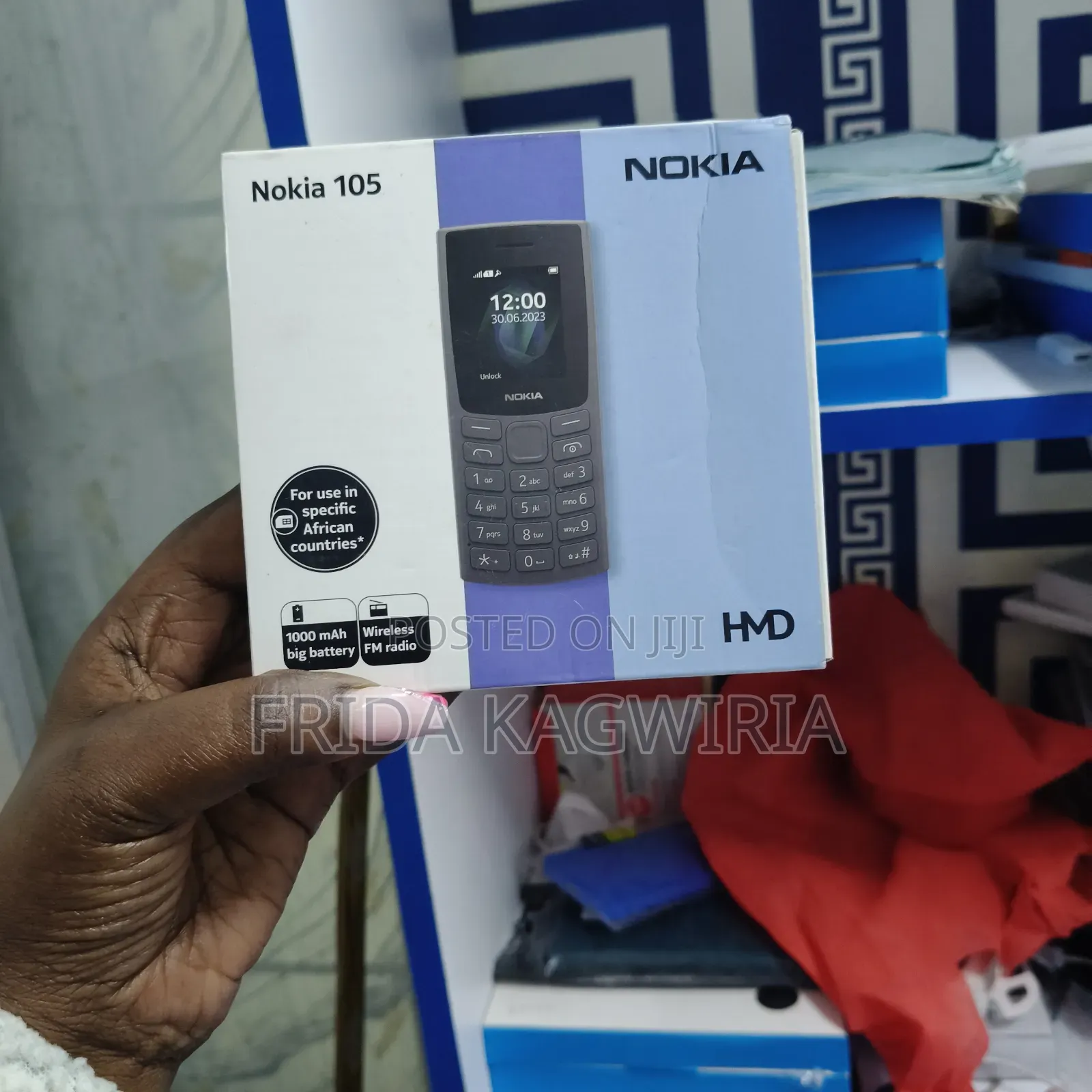 New Nokia 105 4G Black