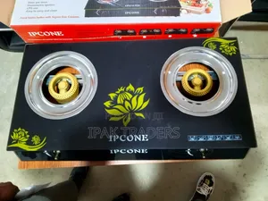 Ipcone Glass 2 Burner Cooker Table Top