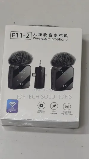 Lavalier/Lapel Microphone,All in One Portable Wireless Microphone