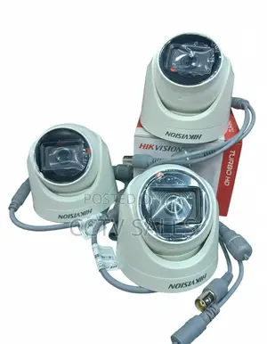 Hikvision Black and White 1080p 2mp Dome CCTV Camera