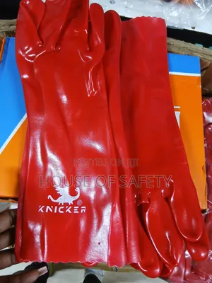 Double Coated Gloves Pvc