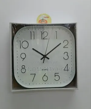 Modern Gold Black Wall Clock