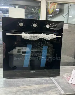 Haier Inbuilt Oven 60cm Rotisserie, Grill,Fan 67litres Hom -6400b