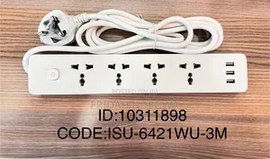 Itel Isu-6421wu 4way Universal Extensions *With Usb Charging Ports*