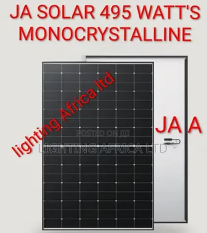 Ja 495 Watts - 36v Monocrystalline All Weather Solar Panel