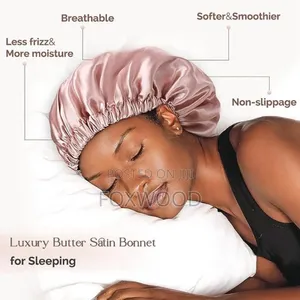 Adjustable Sleeping Satin Hair Bonnet