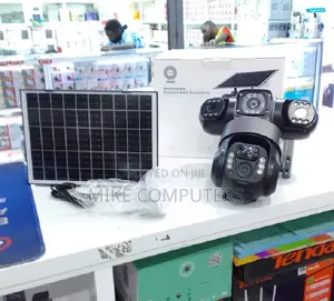 V380 Pro 4g Solar Camera 6mp Triple Lens Triple Screen Camera
