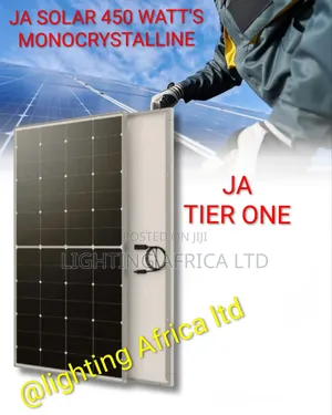 Tier 1 Ja 450 Watt's Monocrystalline All Weather