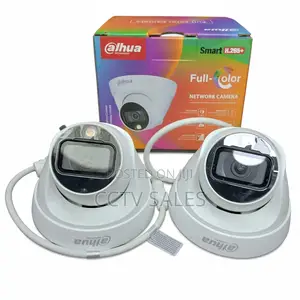 Full Color Dahua Ip Dome Dahua Audio CCTV Network Camera