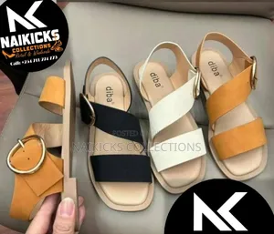 Leather Strap Sandals