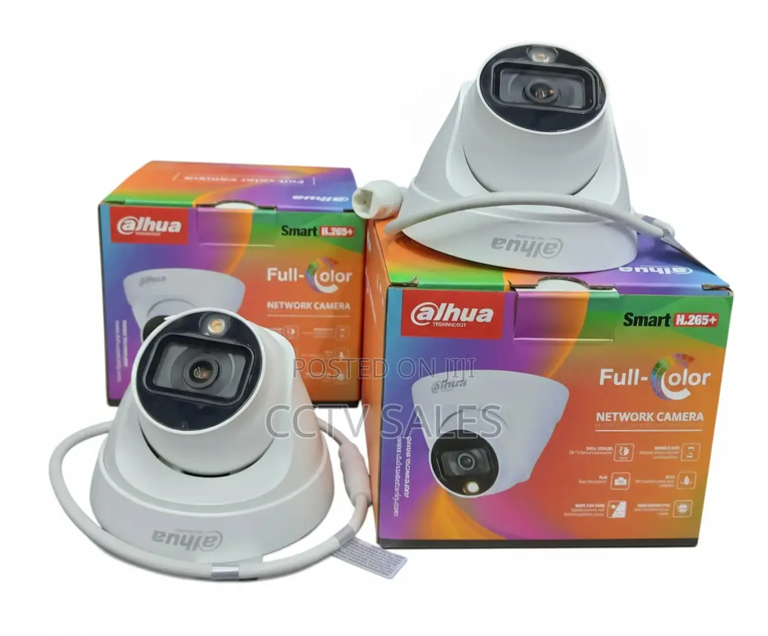 Multiple Illumination Mode Ip 2mp Dahua Audio CCTV Dome Camera