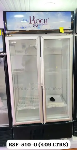 505 Litres Roch Vertical Showcase Model RSF-680-O (Side by Side