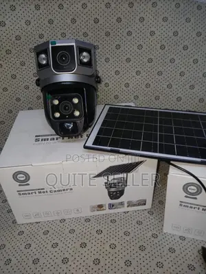 Pan Tilt and Zoom With V380 4g Solar PTZ Camera Memory Card Slot Data