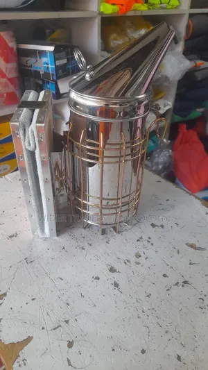 Bee Hive Smoker 11” Stainless Steel With Heat Shield Beekeeping Tools