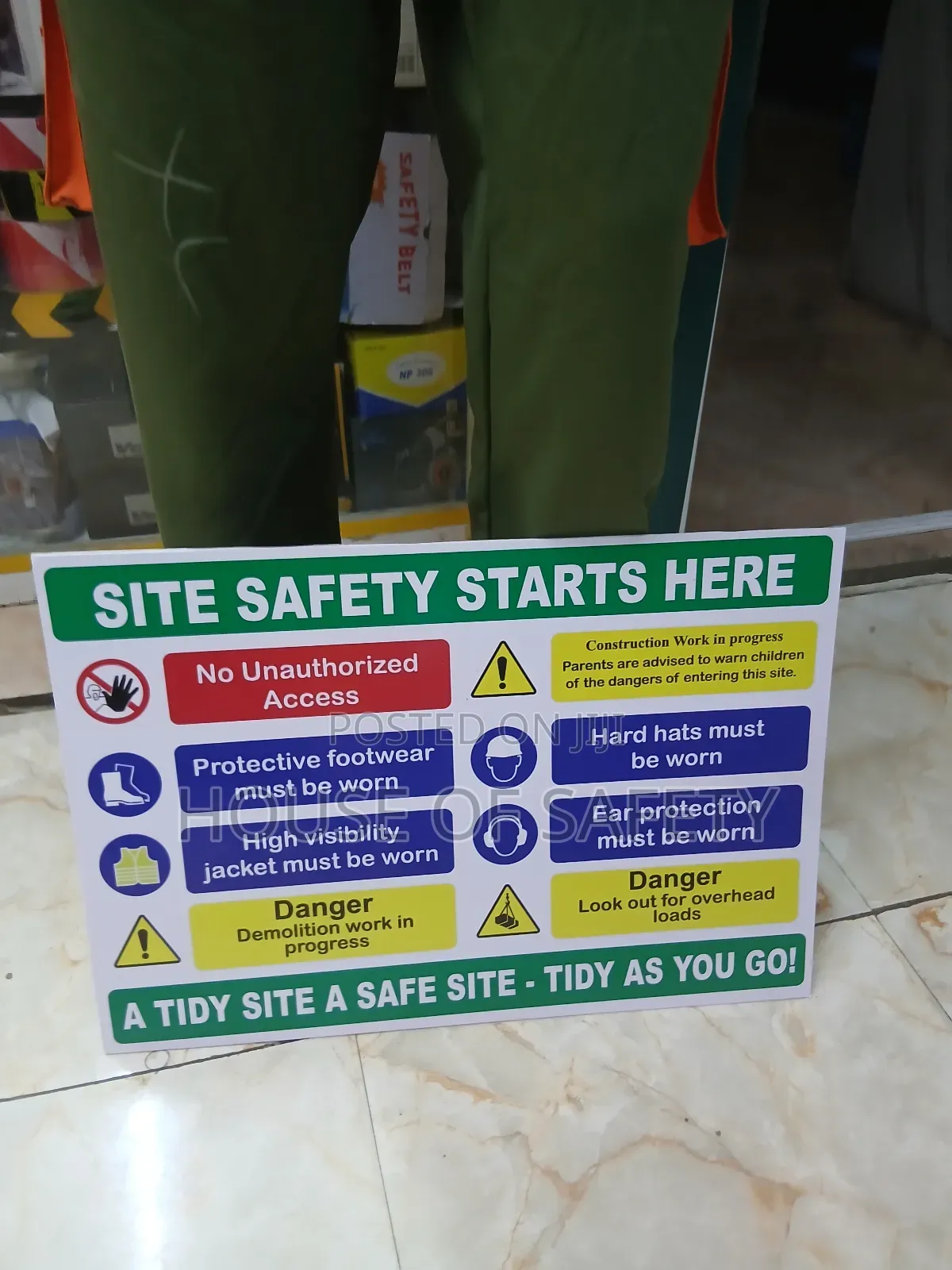 Size A2 Signage