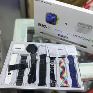 Fashion (I20 Ultra Max Suit) 10 in 1 Set Smart Watch