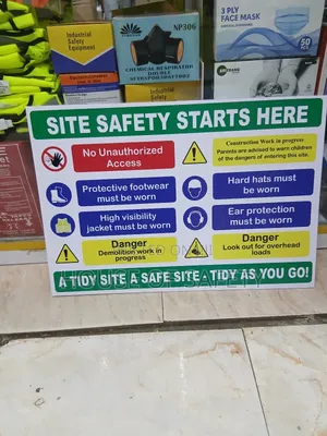 Industrial A2 Size Site Boards