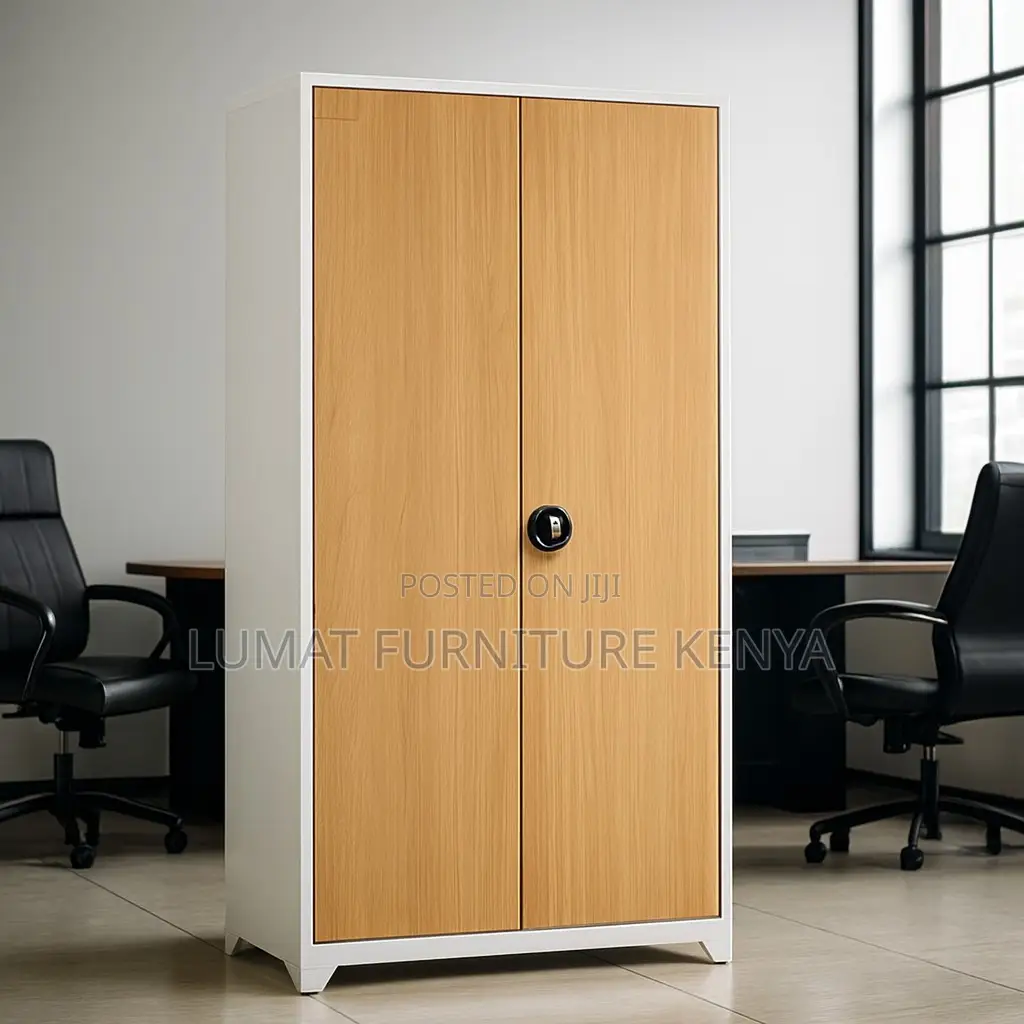 Elegant Brown Document Cabinet