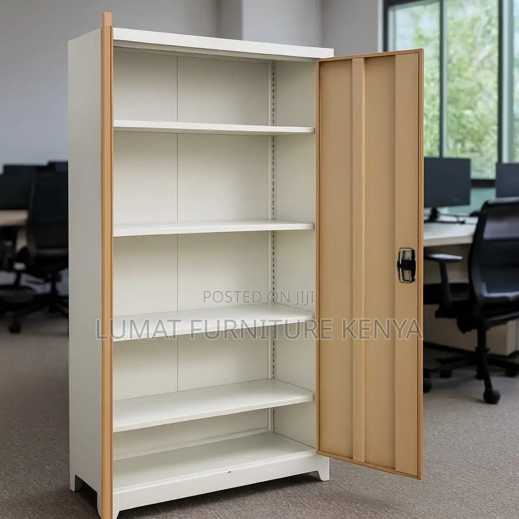 Elegant Brown Document Cabinet