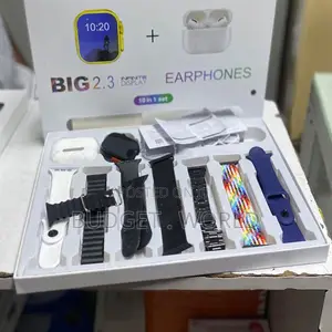 Bluetooth I20 Ultra Max Stunning Amoled 10-in-1 Smartwatch