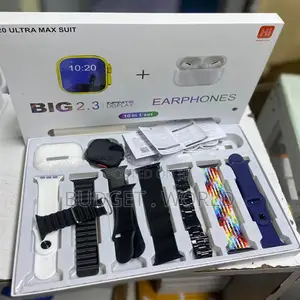 7 Decorated Straps Bt Calling Smartwatch With Amoled 10-in-1 Set