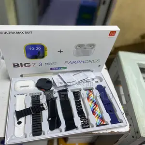 Case Cover and 7pcs Replaceable Watchband I20 Ultra Max Suit 10in1 Set