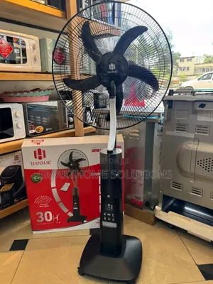 Hanmac Standing Fan 18 Inches Has Humidifier Rechargeable