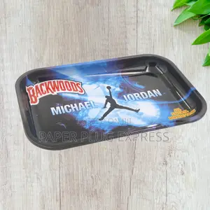 Backwoods Large Rolling Tray (11.5" X 7.5") Michael Jordan