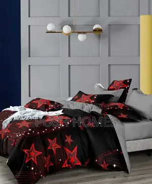 Maroon Warm Quality Duvet Set Bedding Non Fade