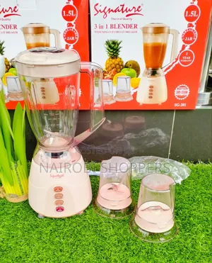 Signature 3 in 1 Blender With 2 Grinders