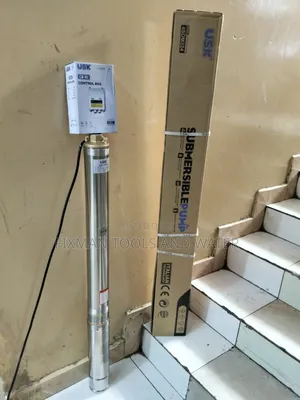 New Usk Submersible Water Pump Usk 2 Hp And Control Box 150m Head