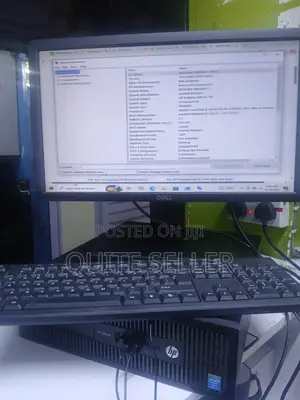 Complete Hp Prodesk C0i5 4thgen 500gb HDD 4gb Ram 20inch Monitor