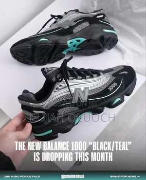 New Balance 1000
Black Blue/Silver
Quality