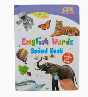 Interactive English Words Sound Book