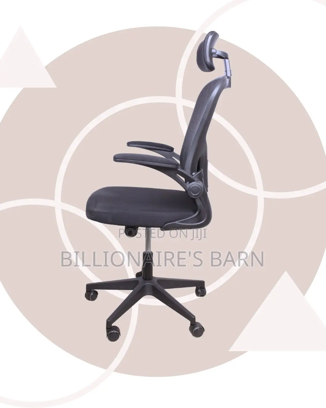 Swivel Grey Office — Ideal Chair | Same-Day Delivery Available