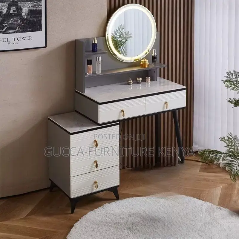 Modern Imported Vanity Make Up Desk With Drawers