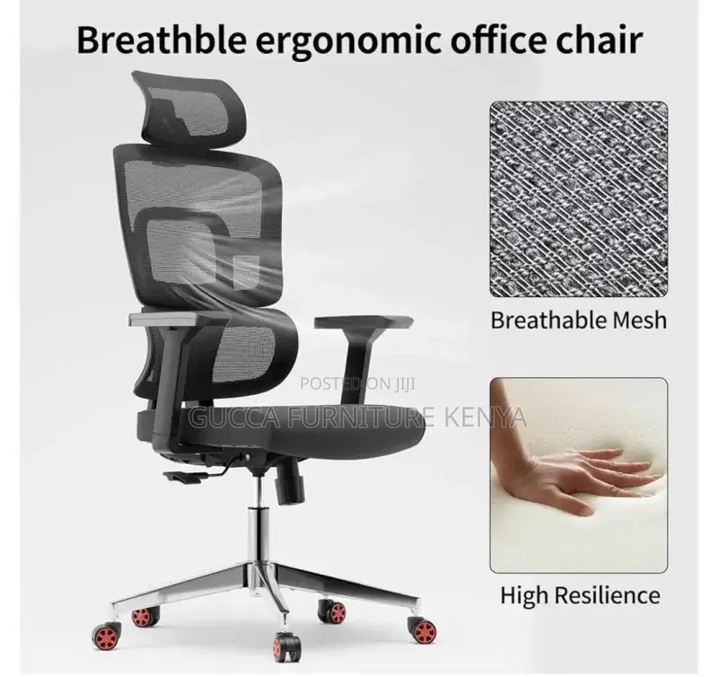 Tall Executive Orthopedic Mesh Adjustable Seat-Swivel