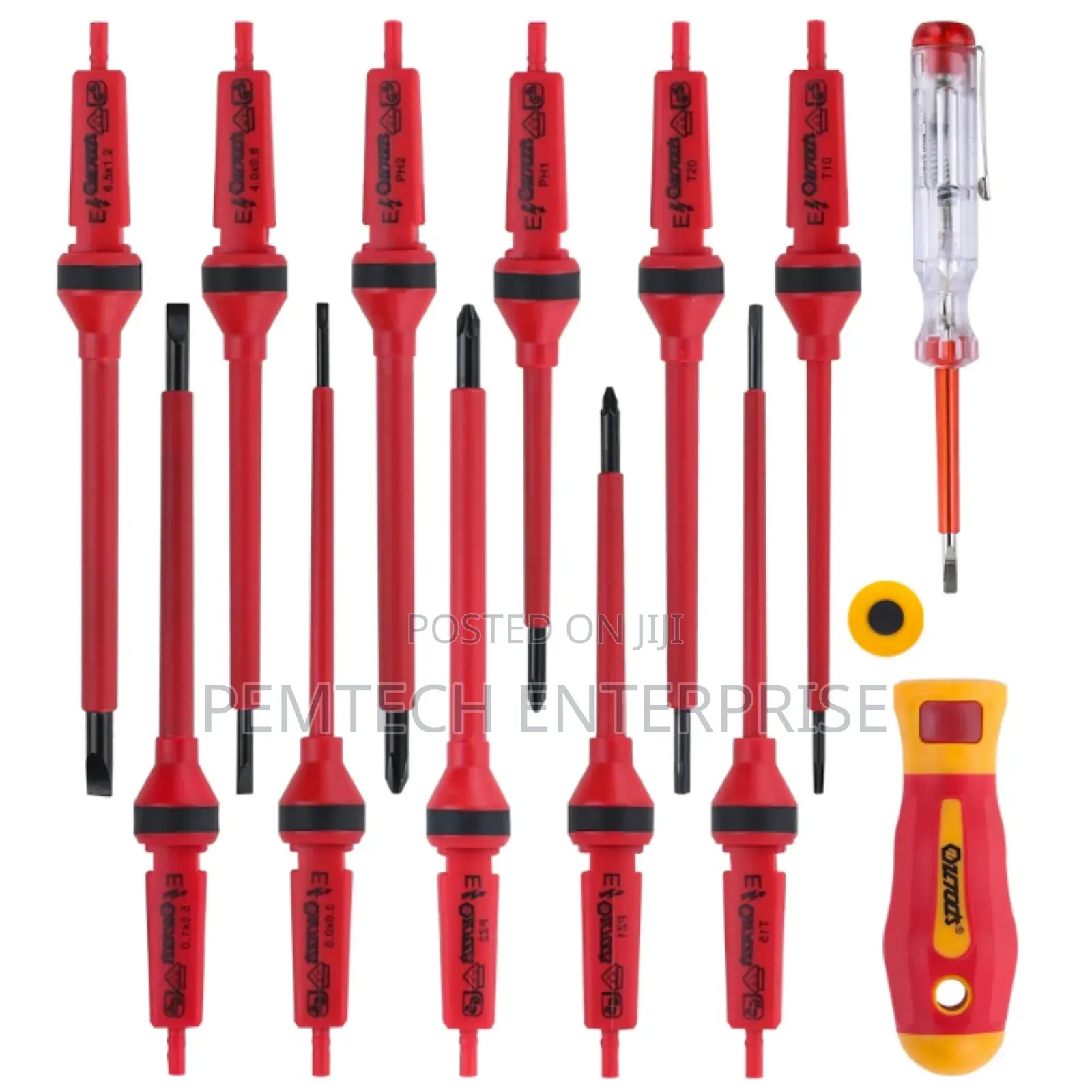 Tolsen Vde Insulated Screwdriver Set.