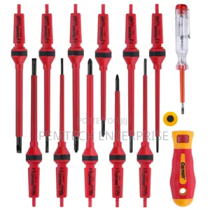 Tolsen Vde Insulated Screwdriver Set.