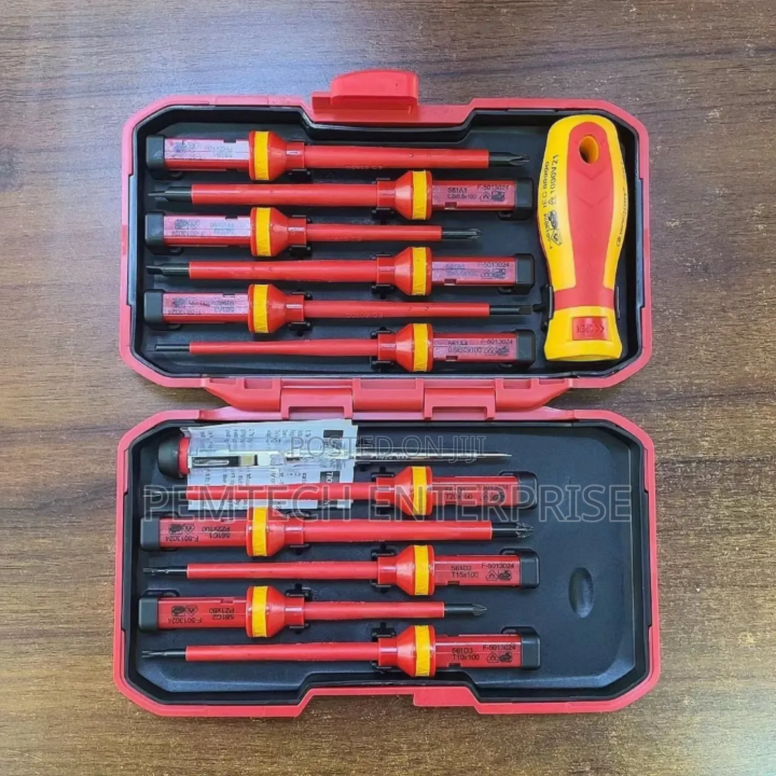 Tolsen Vde Insulated Screwdriver Set.
