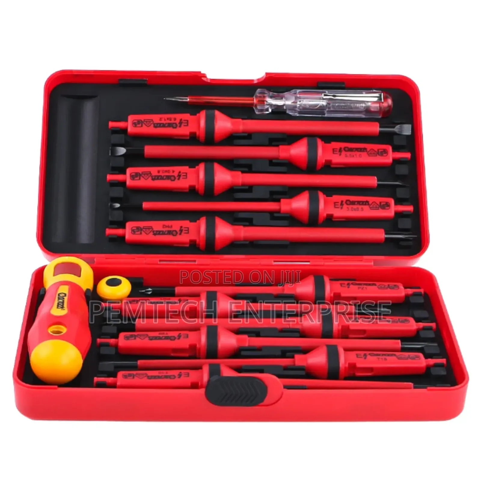 Tolsen Vde Insulated Screwdriver Set.