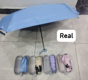 Wine Bottle Shape Mini Compact Foldable Umbrella