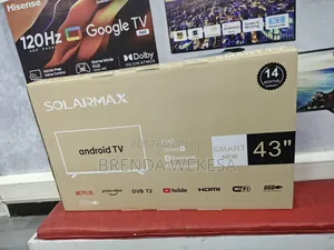 Solarmax 43-Inch Full Hd Led Smart TV With Built-in Youtube, Netflix,