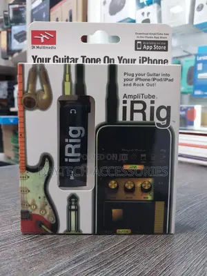 The Ik Multimedia Irig Guitar Interface Converter.