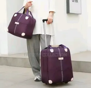 2 in 1 High Quality Big Sizes Trolley Travel Bags